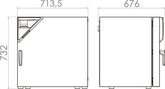 Binder FD 115 Etüv 116 Litre