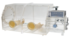 Acrylic Glove Box (Otomatik Nem ve Basınç Kontrollü)