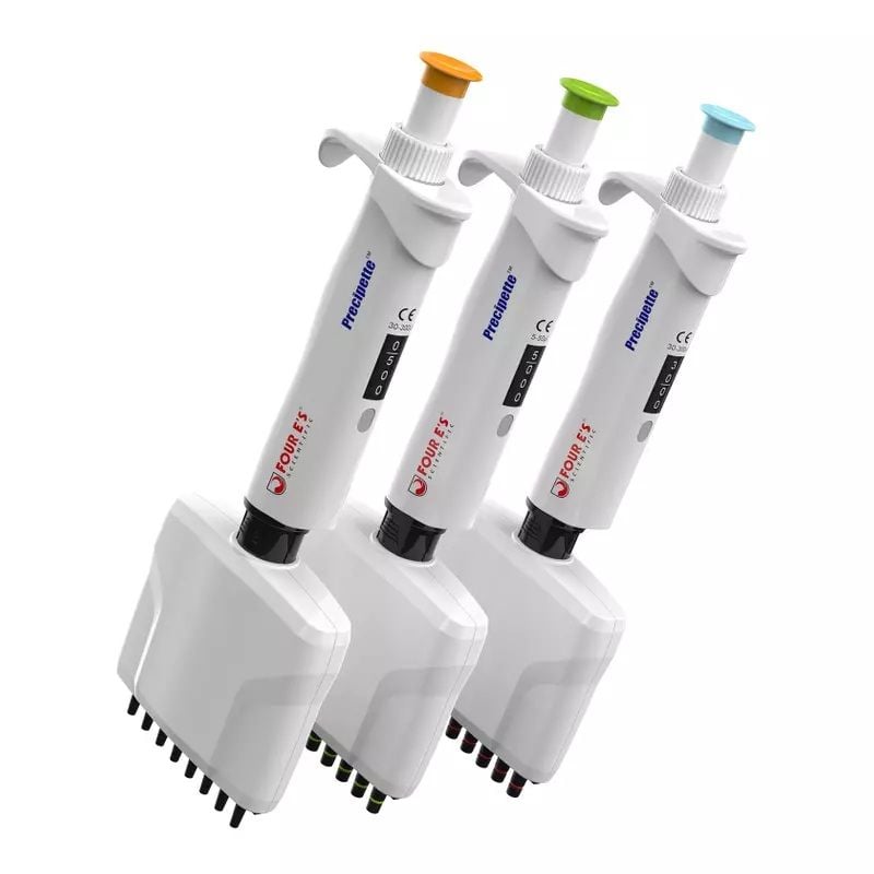 Four E's 0.5-10μl 8 Kanallı Ayarlanabilir Hacimli Pipet