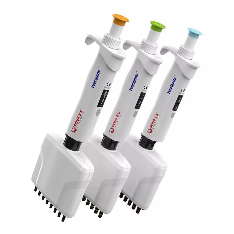 Four E's 30-300μl 8 Kanallı Ayarlanabilir Hacimli Pipet